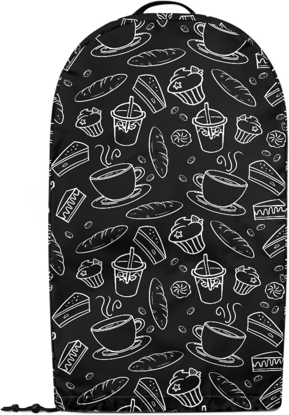 Coffee Pastry Blender Dust Cover with Drawstring Field Stand Mixer or Coffee Maker Cover Anti Fingerprint Polyester Appliance for Home Kitchen Decor