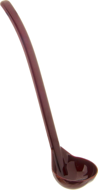 CARLISLE FOODSERVICE PRODUCTS 029503 Carly Plastic Dressing/Serving Ladle, 1 oz./9.5", Black