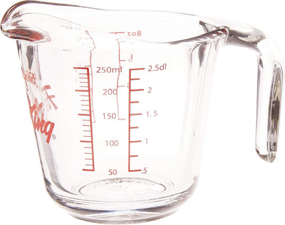 Anchor Hocking 2 Piece Glass Measuring Cup Set
