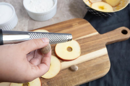 Fox Run Stainless Steel Cone Nutmeg Grater, 5.5" With Storage