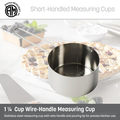 American METALCRAFT, Inc. 1/3 Stainless Steel Measuring Cup, Silver
