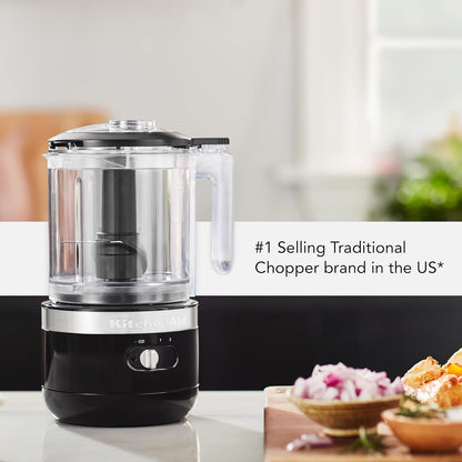 KitchenAid 5 Cup Food Chopper KFC0516BM, Matte Black