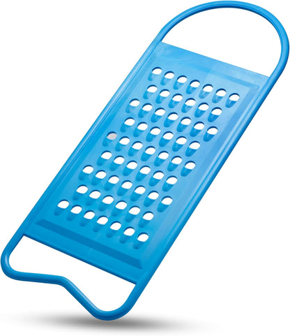 Graters for Kitchen - Shredder Kitchen with Handle - Flat Hand Grater - Plastic Graters, Peelers & Slicers for Potatoes, Carrots, Eggs, Mushrooms, Chocolate, Cheese