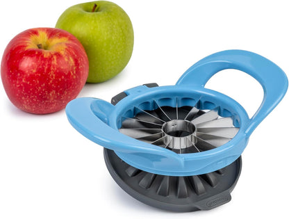 PrepWorks Dishwasher Safe Apple Slicer and Corer – 16-Slice Thin Apple Cutter with Safety Cover