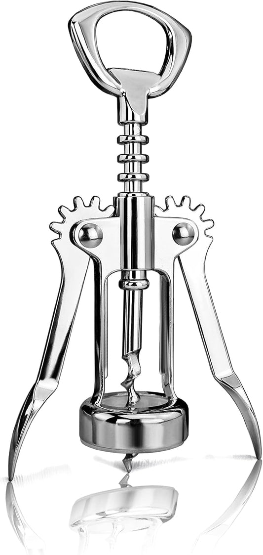 New Star Foodservice 48209 Zinc Alloy Wing Corkscrew, 7-Inch