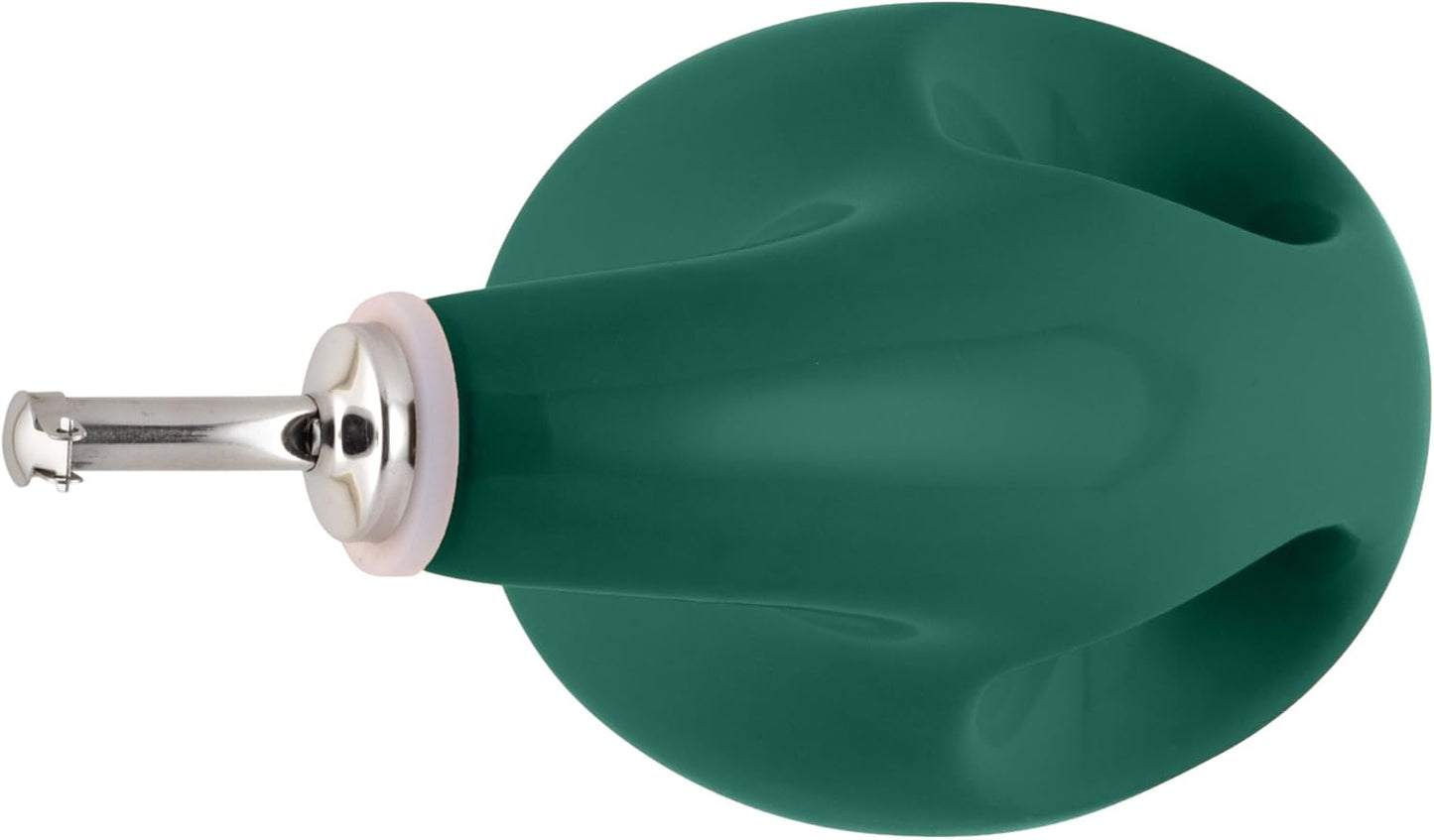Rachael Ray Ceramic EVOO Oil and Vinegar Dispensing Bottle with Spout, 24 Ounce, White