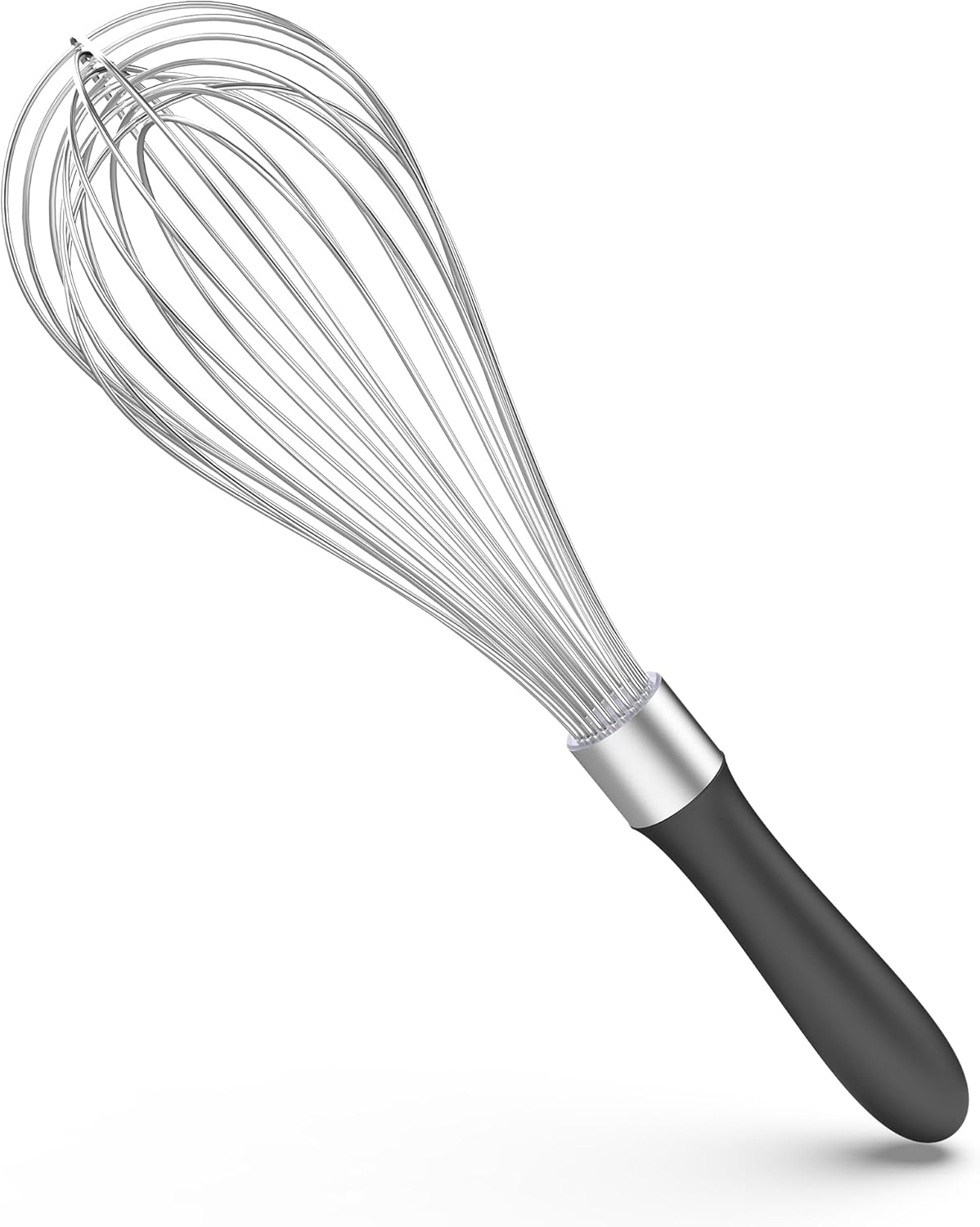 U-Taste 7" Mini Whisk for Cooking: 18/8 Stainless Steel Small Metal Kitchen Wisk, Tiny Hand Mixing Tool for Coffee, Egg, Sauce, 6-Wires Compact Head for Baking, Beating in Bowl, Mug, Jar (Set of 2)