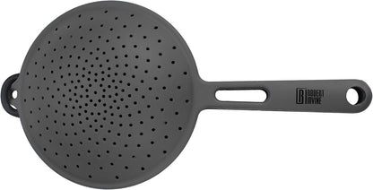 Cambridge Robert Irvine 2-in-1 Collapsible Colander, 0, BLACK