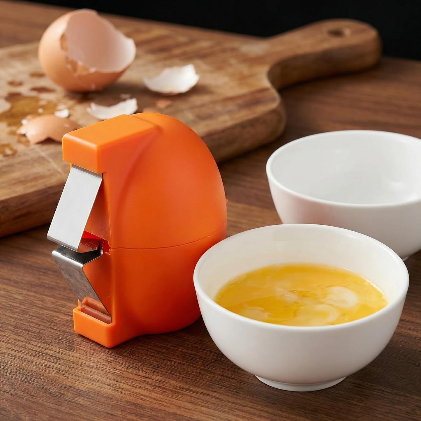 3PCS Egg Shell Opener, Egg Cracker Tool for Raw Eggs, Hard Boiled Egg Peeler for Easy Separate & Peel Eggs, Egg Separator for Cooks, Bakers Families