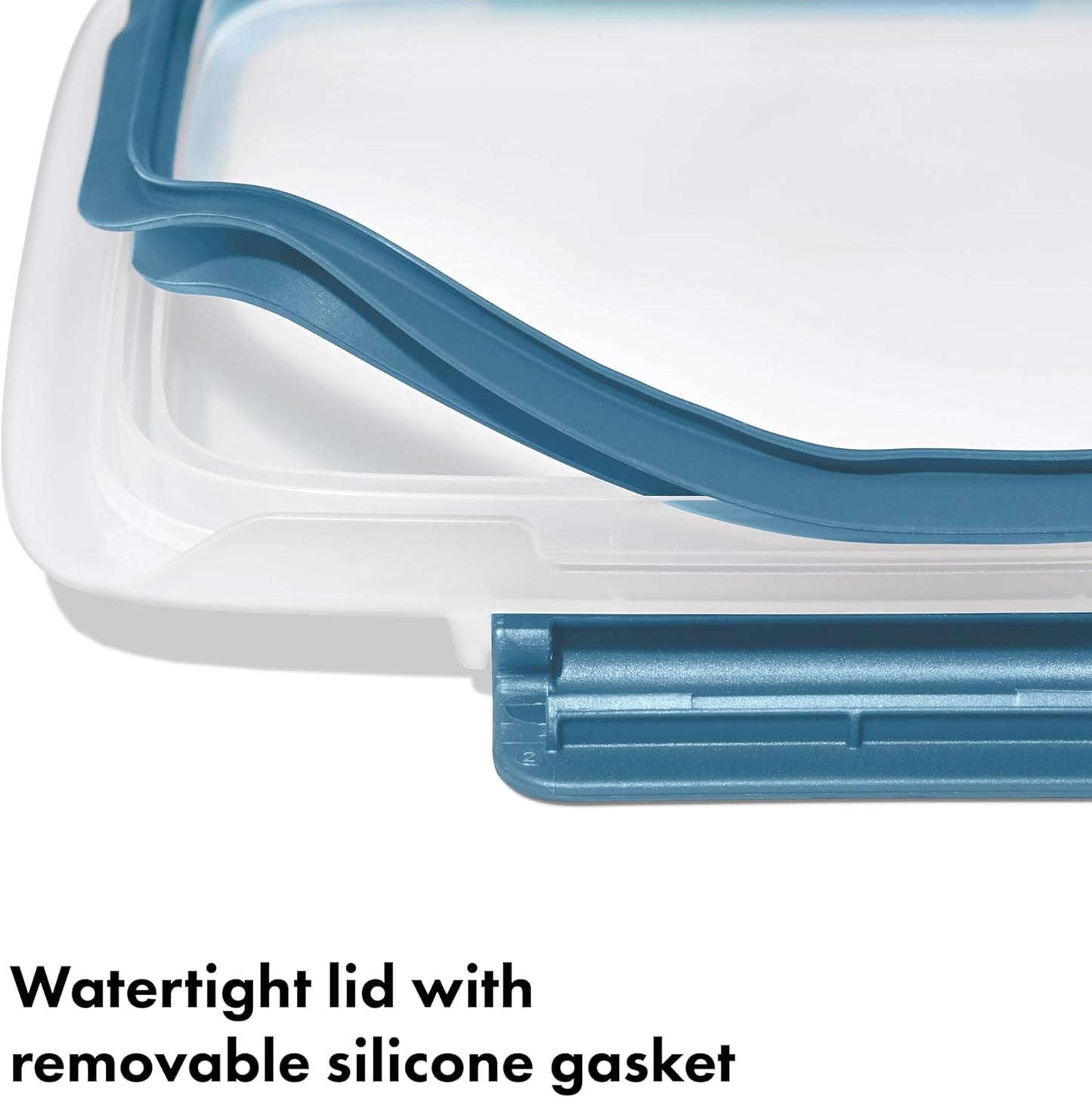 OXO Good Grips Prep and Go Silicone Squeeze Bottle 2 Pack - Ocean Blue