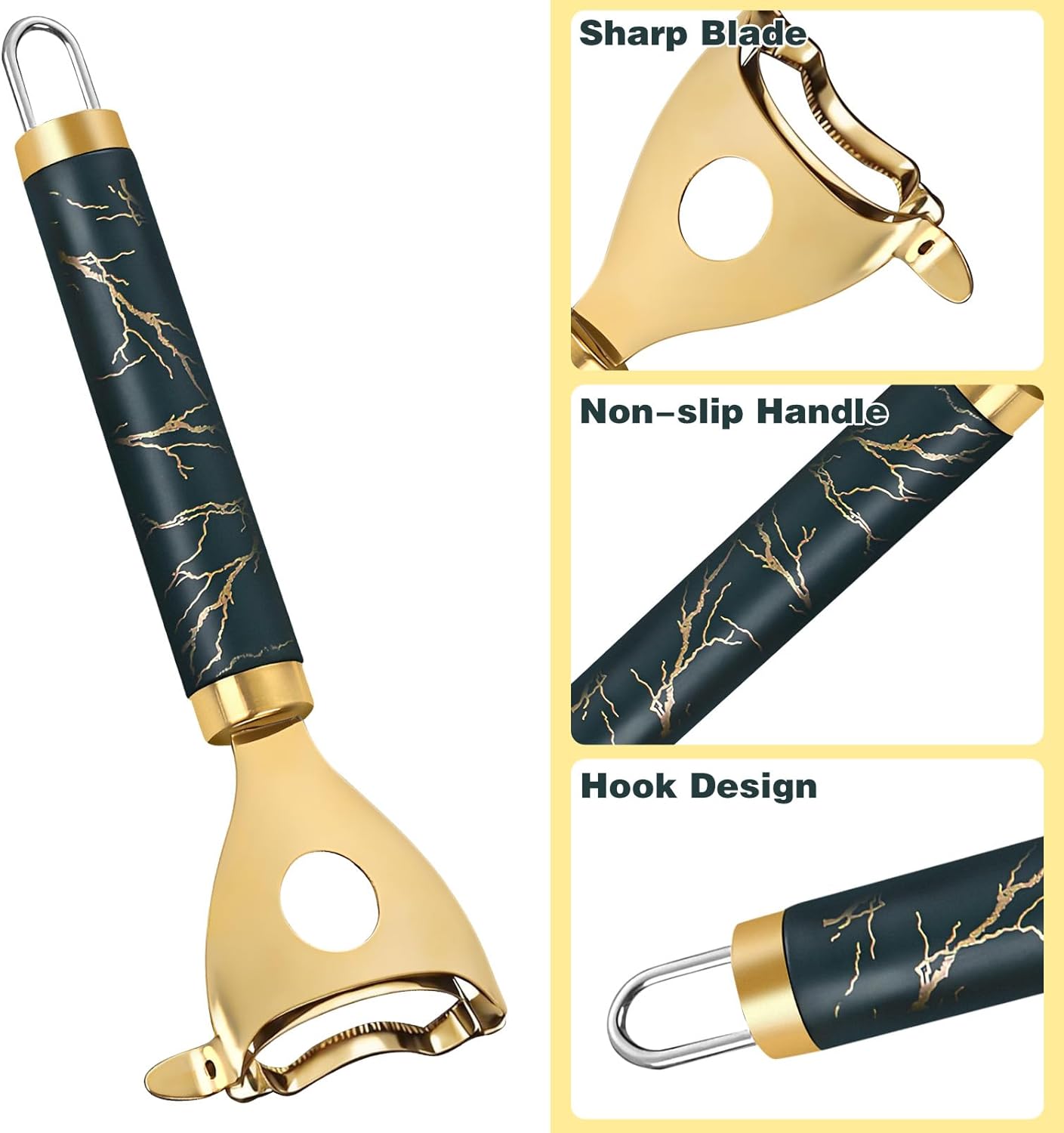 2Pcs Corn Shucker Corn Cob Stripper Tool Peeler Good Grips Stainless Steel Multifunctional Scraper, Kitchen Remover Tool Cutter Kernels Effortless Fast Time-Saving Convenience Ergonomic Handle