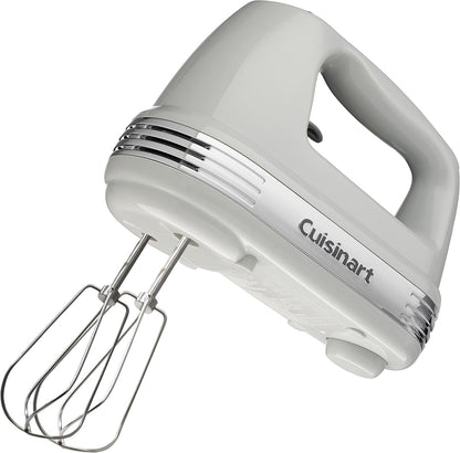 Cuisinart Power Advantage Plus 9-Speed Hand Mixer, 220W Motor, Electric Mixer with Dishwasher-Safe Beaters, Storage Case, HM-90BCS, Brushed Chrome
