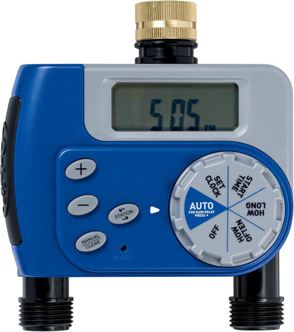 Orbit 62067 1-Outlet Programmable Digital Hose Watering Timer, 2-Pack