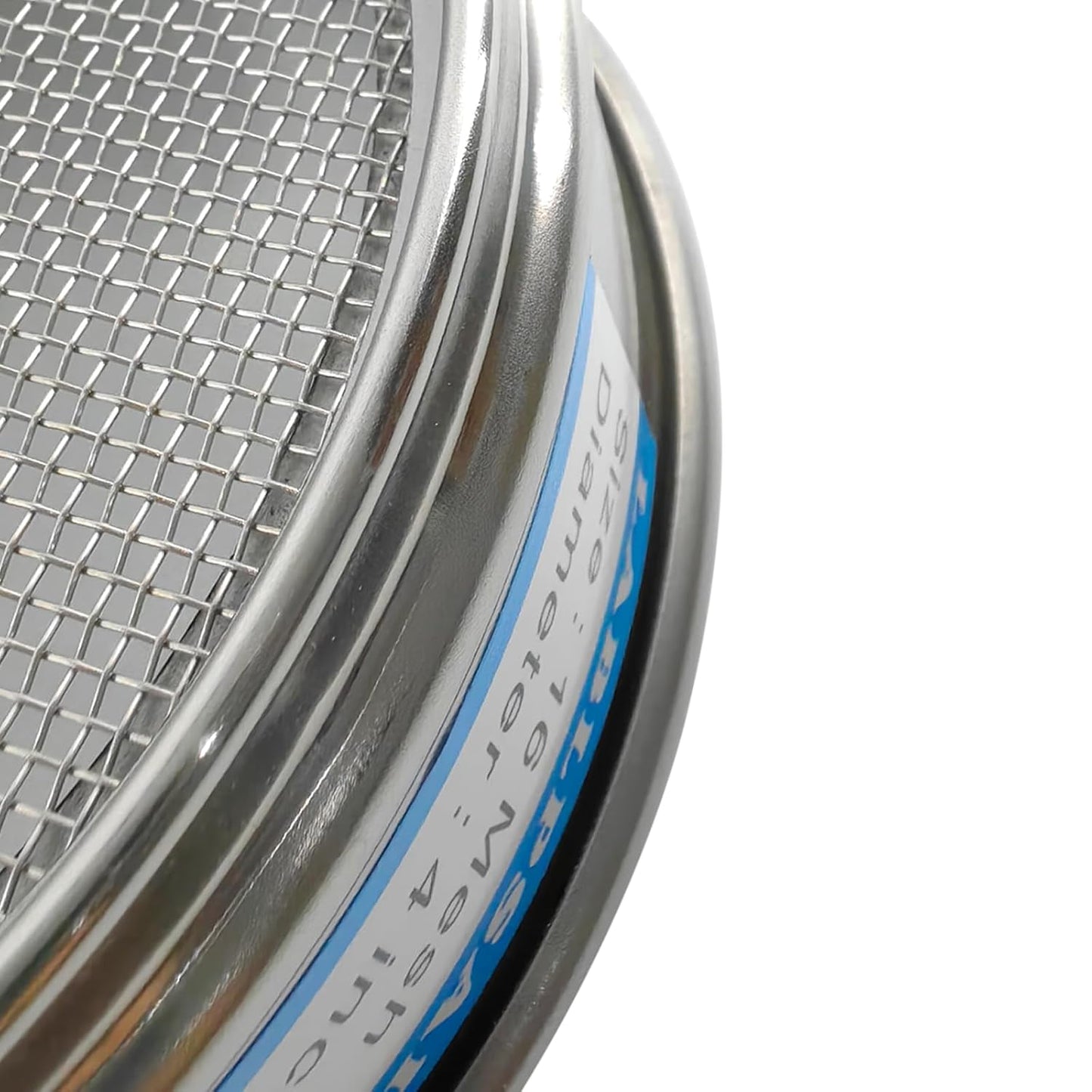 325 Mesh Lab Sieves 4" Diameter 304 Stainless Steel Wire Cloth Test Sieve for Industrial Laboratory Home