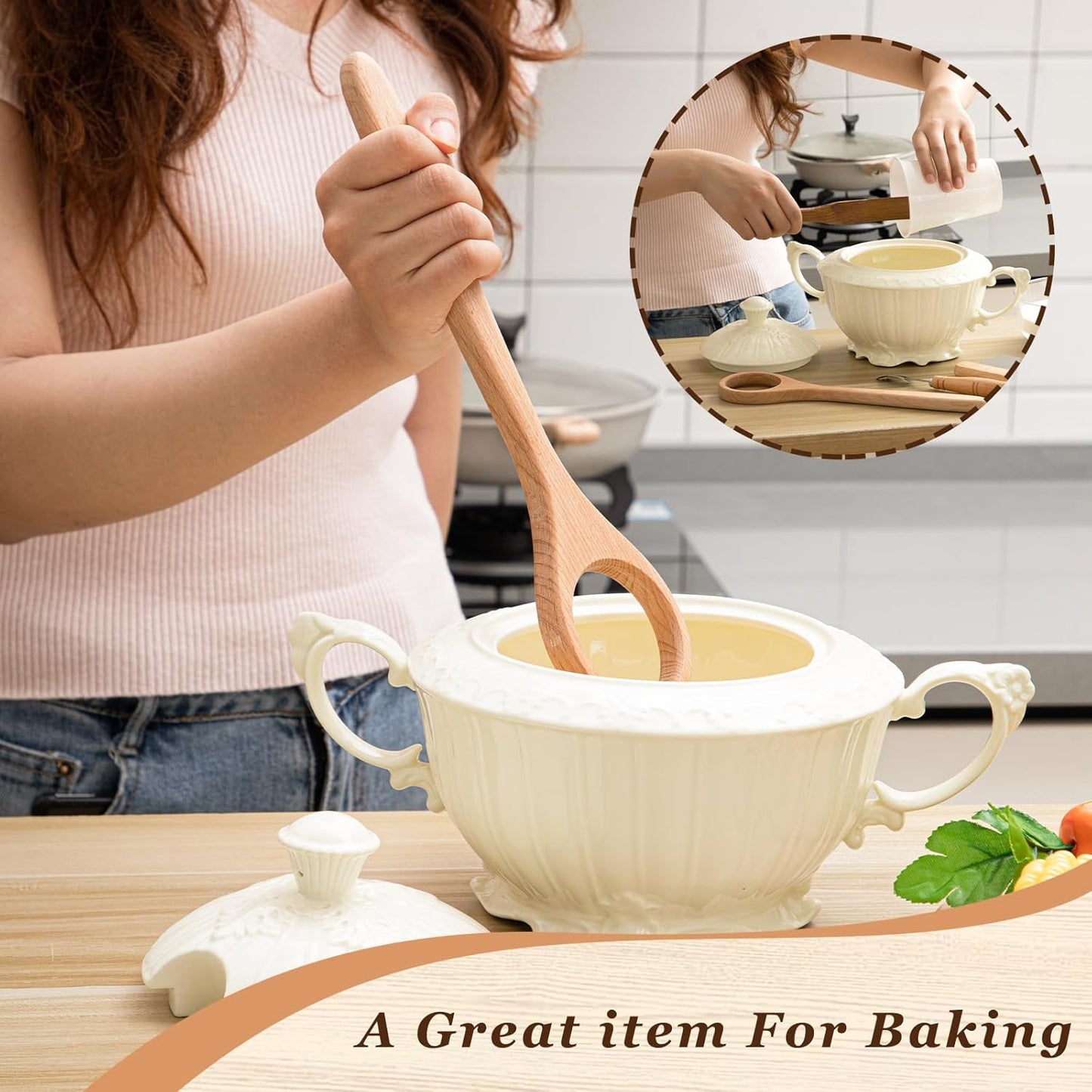 4 Pcs Sourdough Whisk Set Include Wooden Dough Whisk, Skinny Spurtle for Sourdough Starter, Doughs Scraper Cutter, Doughs Scoring Tool Blades, Danish Bread Making Tools Supplies