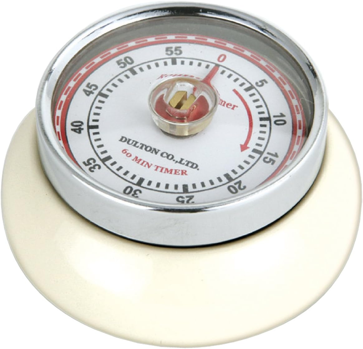 Zassenhaus Magnetic Retro 60 Minute Kitchen Timer, 2.75-Inch, Teal
