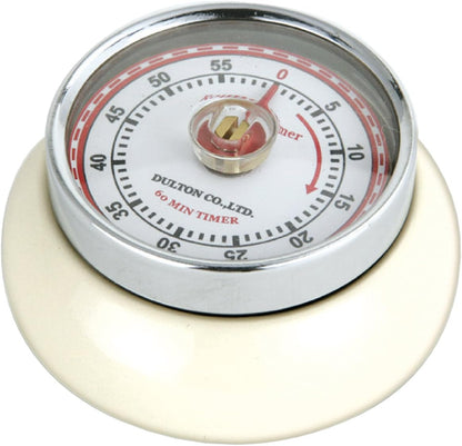 Zassenhaus Magnetic Retro 60 Minute Kitchen Timer, 2.75-Inch, Teal