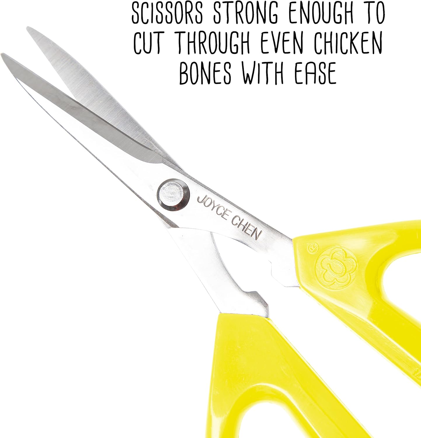 Joyce Chen Original Unlimited Kitchen Scissors All Purpose Kitchen Shears With Comfortable Handles, Red