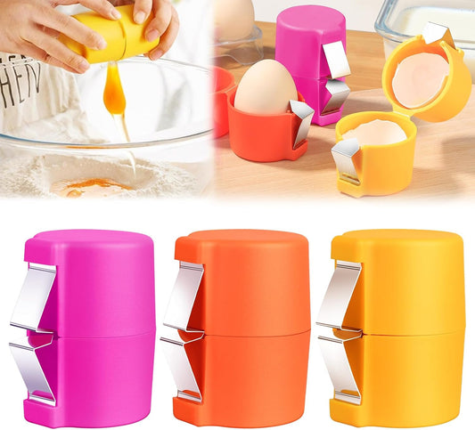Egg shell opener, Eggshell opener, Egg Clip for Raw Eggs, Egg Peeler for Hard-boiled eggs, Home kitchen Gadgets to Quickly Cut Eggshells