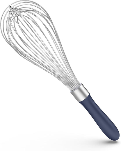 U-Taste 7" Mini Whisk for Cooking: 18/8 Stainless Steel Small Metal Kitchen Wisk, Tiny Hand Mixing Tool for Coffee, Egg, Sauce, 6-Wires Compact Head for Baking, Beating in Bowl, Mug, Jar (Set of 2)