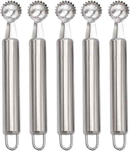 5 Pack Fruit Pullers Tomato Stem Removers Practical Cherry Tomato Corer Tool Stainlesss Steels Strawberry Hullers Kitchen Device