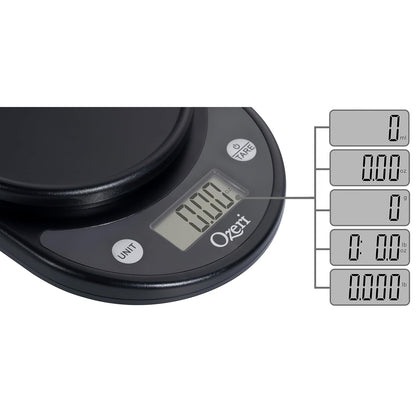 Ozeri® Pronto® Digital Multifunction Kitchen and Food Scale with Variable Graduation Technology®, Original