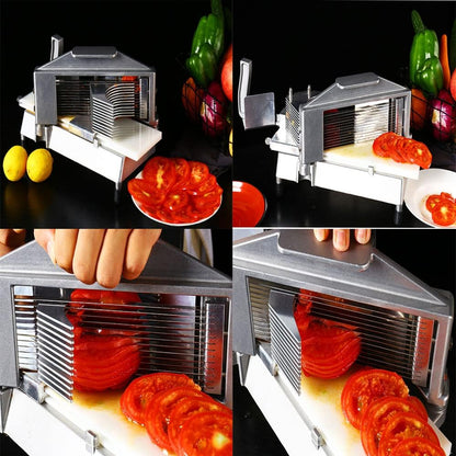 Tomato Slicer Blade Replacement - 3/16" Stainless Steel Blade Assembly Suitable For Commercial Vegetable Slicer and Manual Fruit Slicer