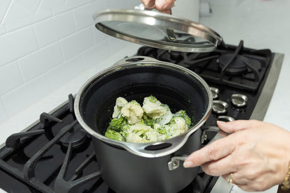 Better Houseware Silicone & Stainless Steel Collapsible Colander – 9.5" Diameter
