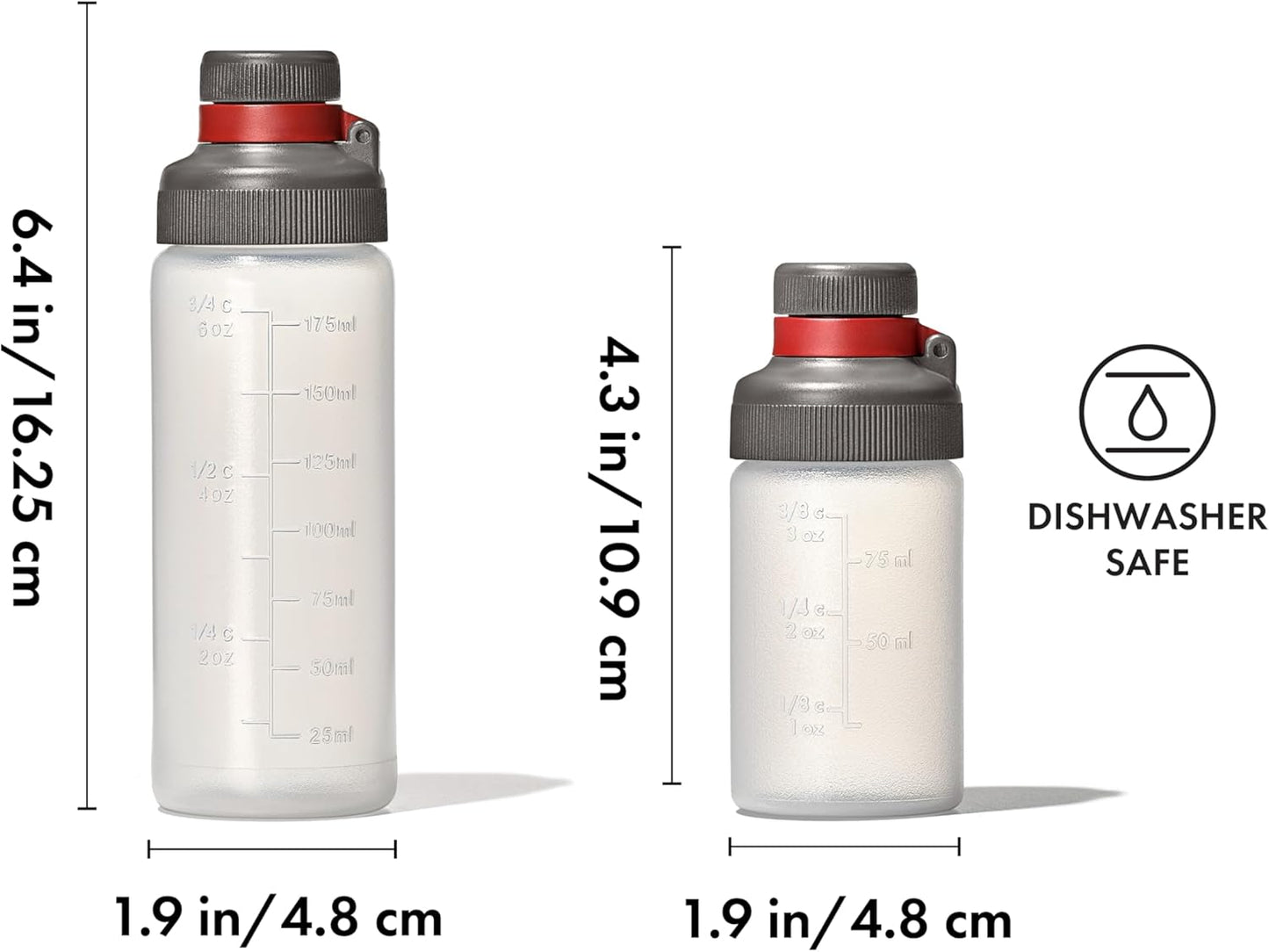 OXO Outdoor Leakproof Squeeze Bottle Set