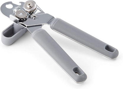 Farberware Professional Stainless Steel Soft Can Opener, 7.36-Inch, Gray