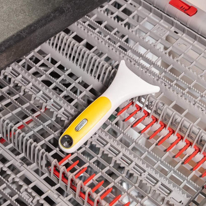 Zyliss Corn Stripper – Extra Sharp Corn on the Cob Stripper Tool & Kernel Remover with Stainless Steel Serrated Blade – Ergonomic Handle – Dishwasher Safe – Yellow/Black