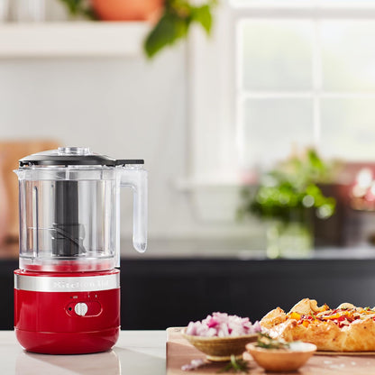 KitchenAid 5 Cup Food Chopper KFC0516BM, Matte Black
