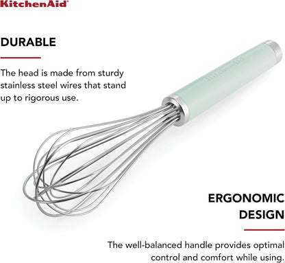 KitchenAid Classic Utility Whisk, 10.5 Inch, Black