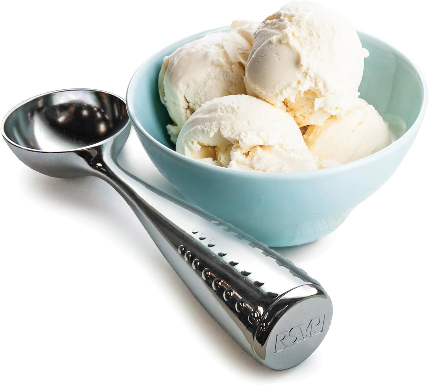 RSVP International Ice Cream Tool Collection, Dishwasher Safe, Large Handle, Scoop
