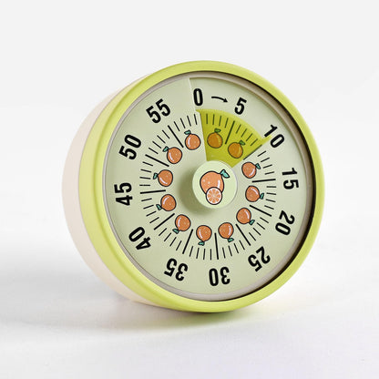 Kitchen Timer, Kitchen Countdown Cooking Reminder No Battery Required Magnetic Time Management Timer, Xmas Gift, Green