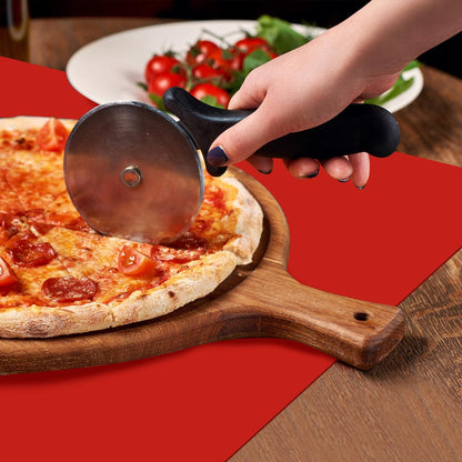Standard Silicone Mat,Black Baking Mat-Food Grade Kids Dinner Table Placemat Non Slip Counter Mat with Raised Edges Heat Resistant Mat for Air Fryer Nonstick Pastry Dough Mat(1 Pack 23.6'' x 15.7'')