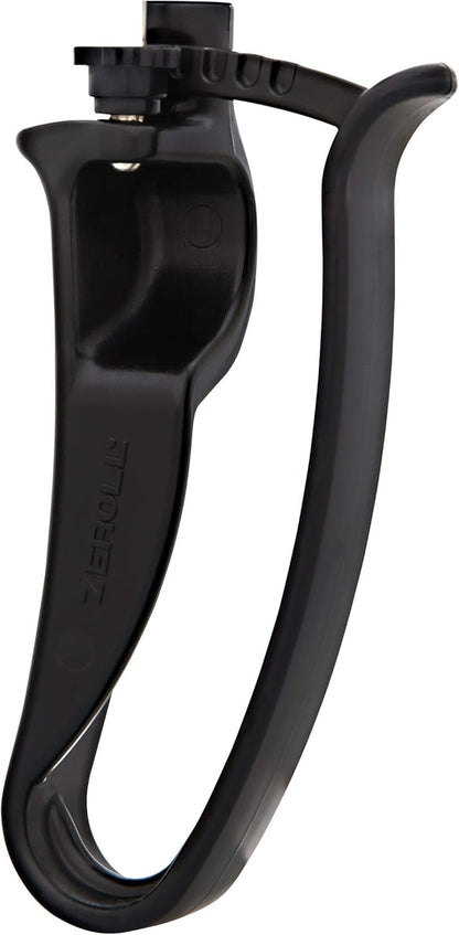 Zeroll Universal Extended Length EZ Disher Food Portion Control Scoop Designed for Right or Left Hand Use Dishwasher Safe, 1 3/4-Inch, Black