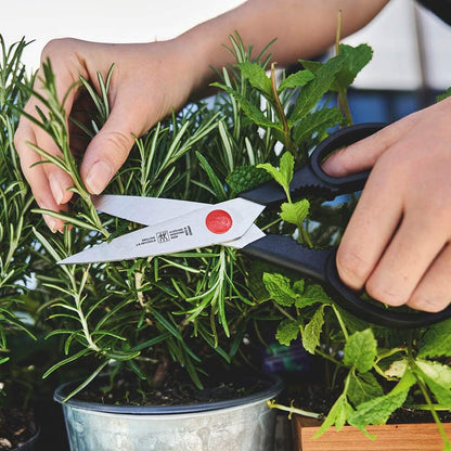 ZWILLING Twin 7.9-inch Kitchen Shears, Heavy Duty Multi-Purpose Scissors with Forged Stainless Steel Blades, Built-In Bottle Opener & Soft Grip – Dishwasher Safe for Meat, Poultry, Herbs & BBQ