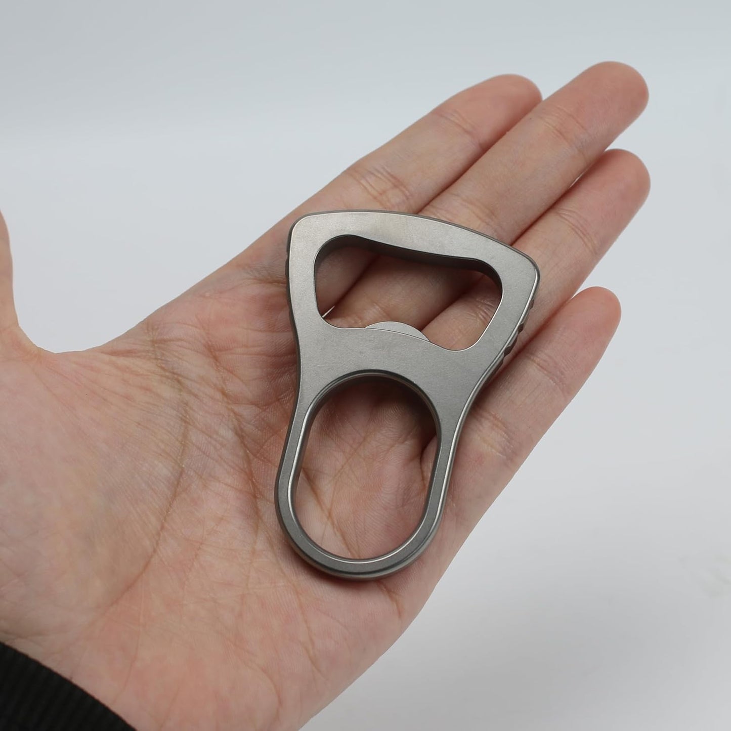 Titanium Beer Bottle Opener, Handcrafted in Solid Titanium Alloy, Bar Gift for Opening Beer Top, More Sturdy Than Brass and Stainless Steel Bottle Openers