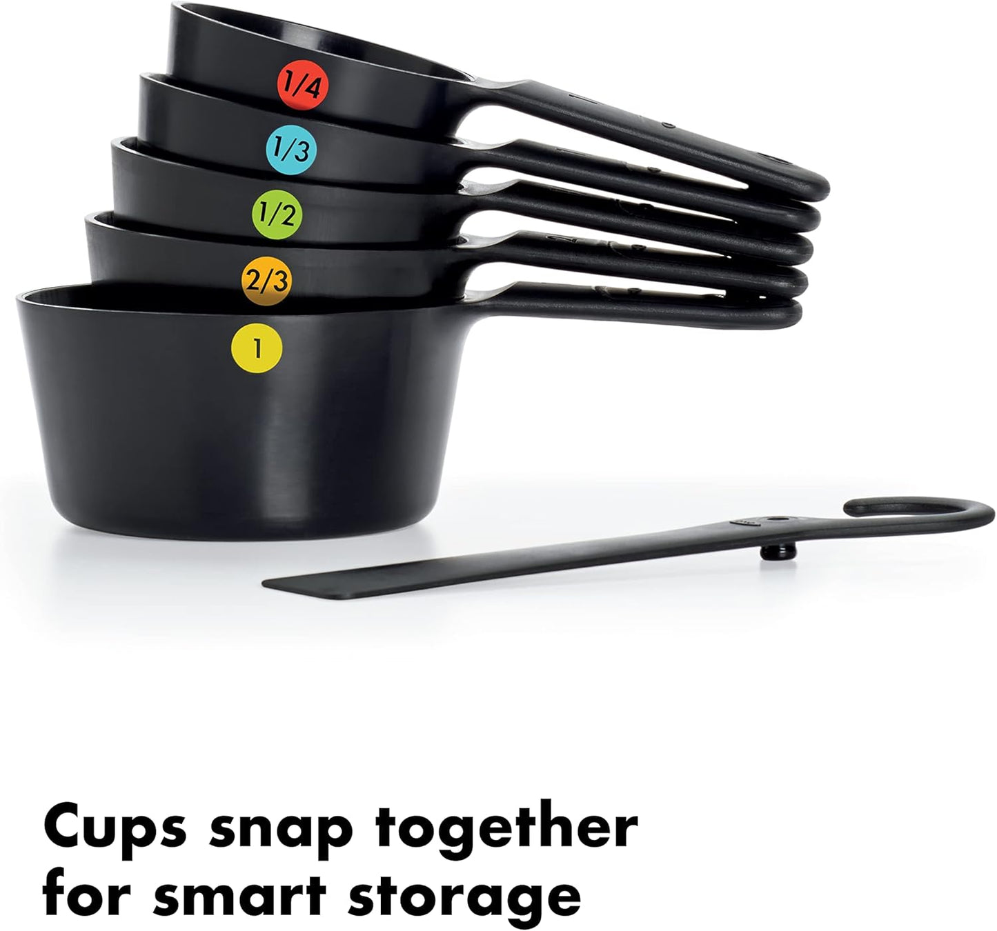 OXO Good Grips 6- Piece Plastic Measuring Cups