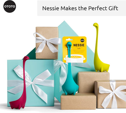OTOTO The Original Nessie Ladle - Soup Ladle, Cute Gifts, Funny Kitchen Gadgets, Loch Ness design, Cooking Gifts for Mom - Cute and Practical Kitchen Utensils - Unique Gifts for Women