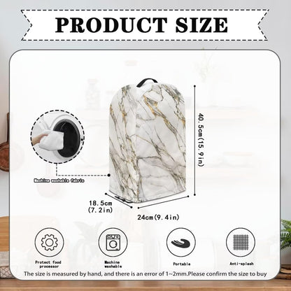 Coffee Pastry Blender Dust Cover with Drawstring Field Stand Mixer or Coffee Maker Cover Anti Fingerprint Polyester Appliance for Home Kitchen Decor