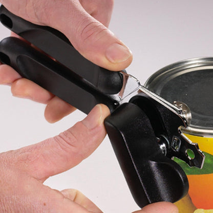 Westmark Germany Steel Manual Can Opener with Lid Lifter (Black)