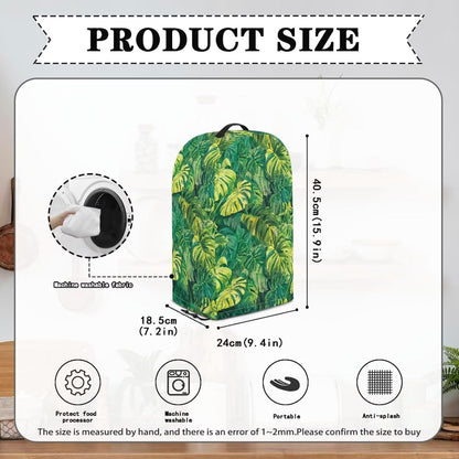 Coffee Pastry Blender Dust Cover with Drawstring Field Stand Mixer or Coffee Maker Cover Anti Fingerprint Polyester Appliance for Home Kitchen Decor