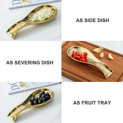 Spoon Rest for Stove Top, Ceramic Large 8.7 Inch Spoon Holder for Kitchen Counter, Porcelain Utensil Rest for Ladle, Spatula, Housewarming Gifts, Dishwasher Safe and Heat-Resistant, Blue(1 PC)