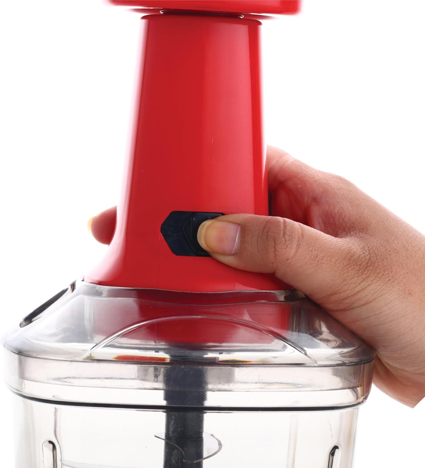 Manual Food Processor Vegetable Chopper with Varying Sizes Stainless Steel Blades