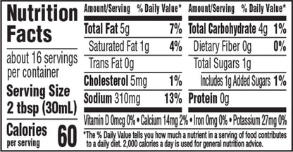 Hidden Valley Light Ranch Condiment and Dressing, Easy Squeeze Bottle, 16 Fl Oz, (Package May Vary)