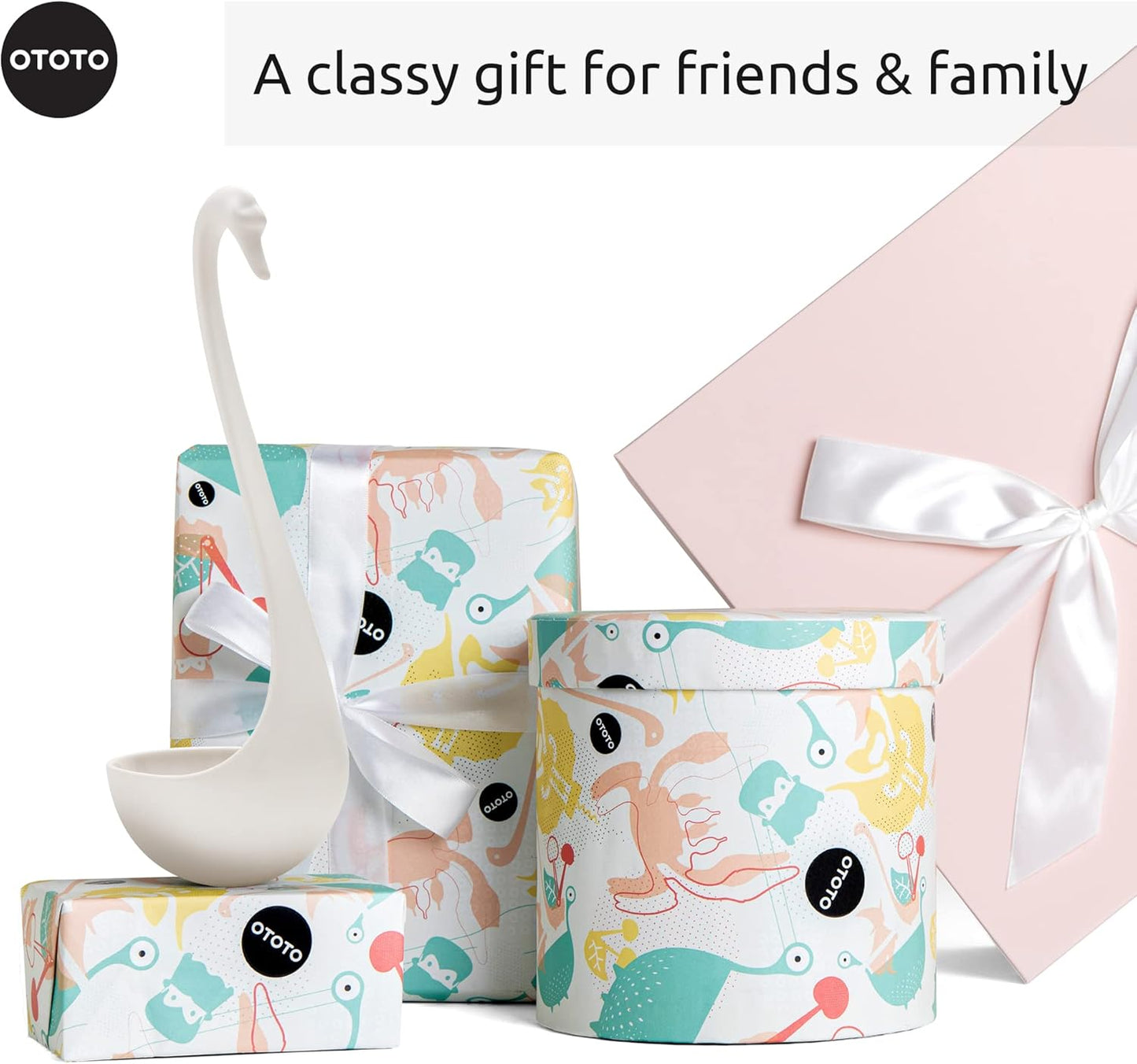 OTOTO The Original Nessie Ladle - Soup Ladle, Cute Gifts, Funny Kitchen Gadgets, Loch Ness design, Cooking Gifts for Mom - Cute and Practical Kitchen Utensils - Unique Gifts for Women