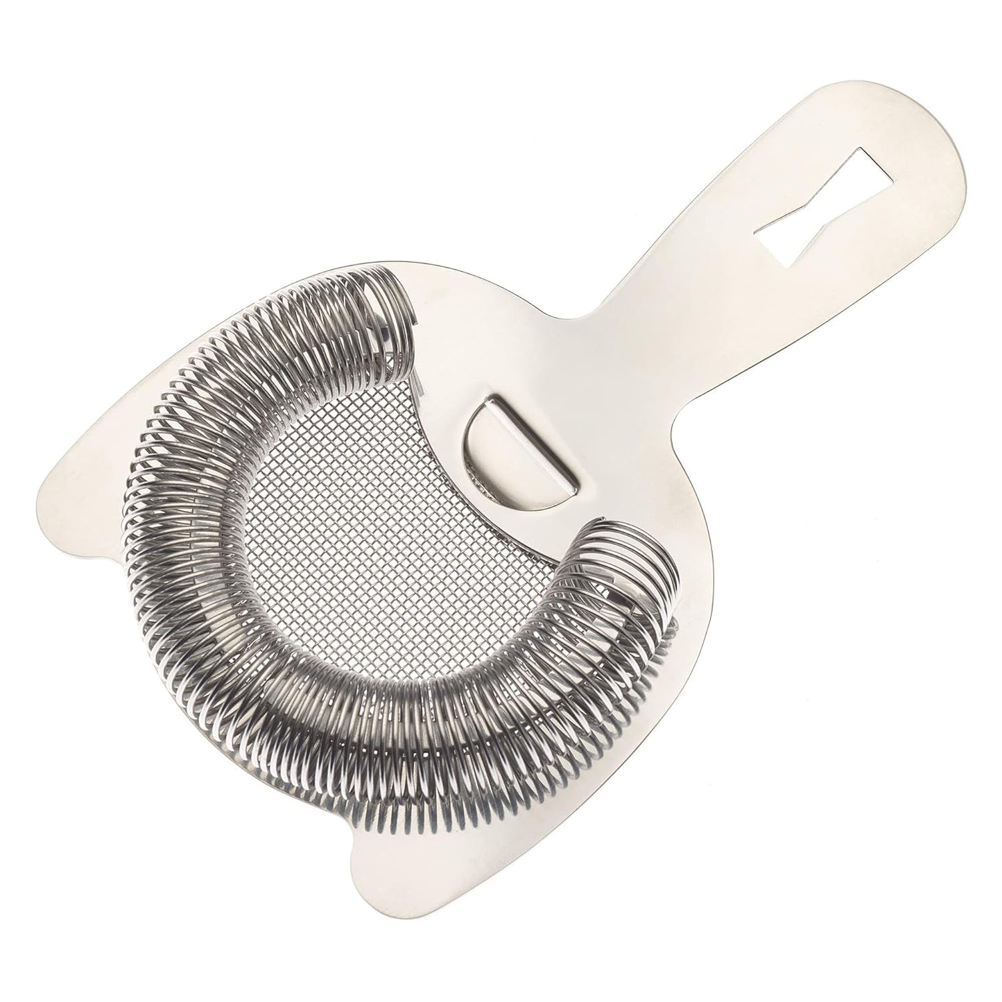 Barfly Fine Mesh Spring Strainer, Black