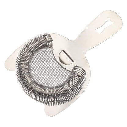 Barfly Fine Mesh Spring Strainer, Black